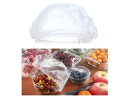 Pacote Com 100 Capas Elásticas Para Alimentos