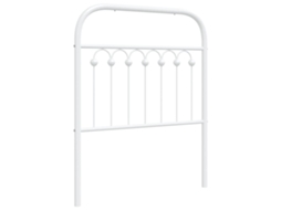 Headboard, Headboards Vidaxl Branco Aço (75 Cm)