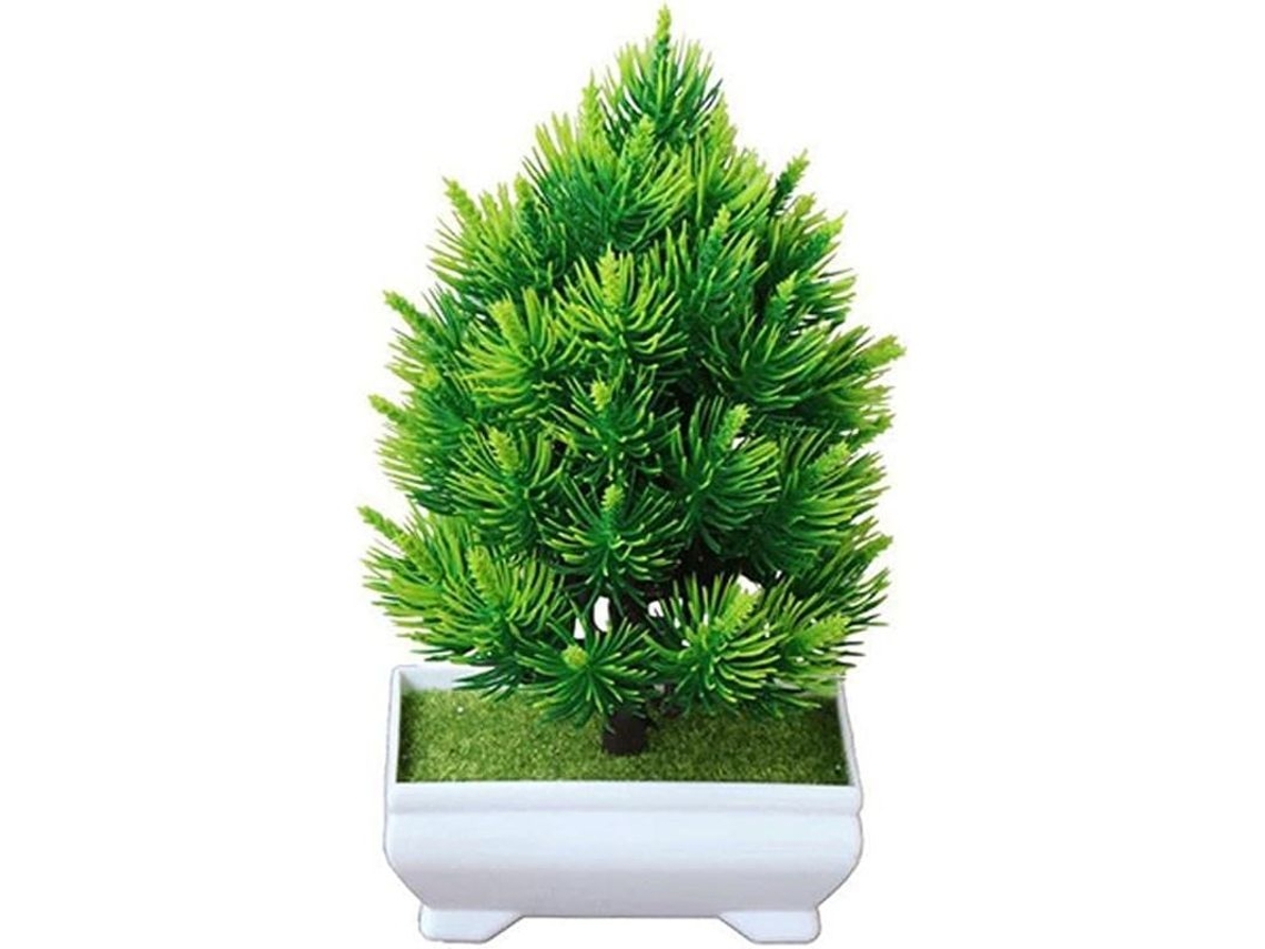 Planta Artificial em Vaso de Plástico para Interior e Exterior | S/MARCA