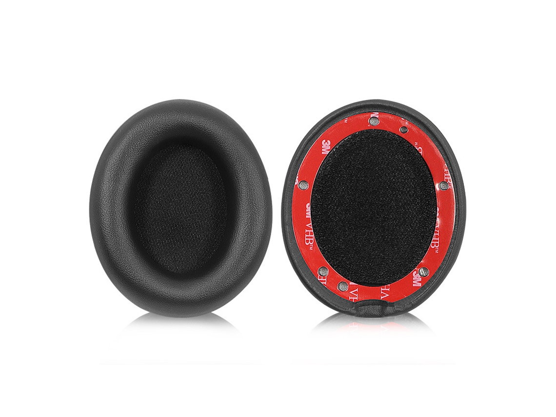 Almofadas De Ouvido Para Beats Studio Pro 4ª Geração Protetores Auriculares De Esponja Peças De Reposição 1 Par Cuich (preto)