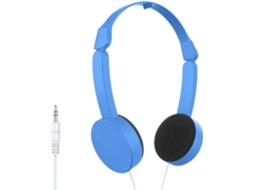 Fones De Ouvido Infantis Supra Auriculares Com Conexão 3, 5mm, Estrutura Dobrável, Leves E Confortáveis, Com Cabo De