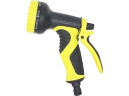 Mangueira de Irrigação para Jardim, Pistola Água, Jato Bico, 9 Modelos, Rega, Lavagem Carros Cor Amarelo)