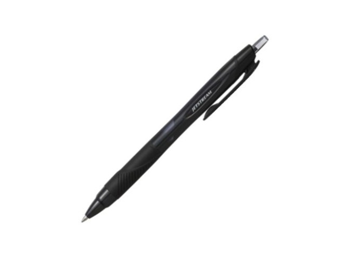 Caneta Esferográfica C/12 Uni Ball Jetstream Sport 0,7mm Preta