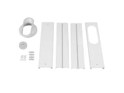 Kit de ventoinha de janela para ar condicionado portátil 4pcs PVC ABS resistente ao calor