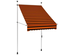 Retractable Awning, Retractable Awnings Vidaxl Multicolor Tecido (n/a)