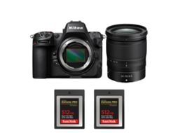 Z8 + Z 24 70mm F/4 S + 2 Sandisk 512gb Extreme Pro Cfexpress Type B Máquina Fotográfica Híbrida Full frame + Ebook Pricedirect NIKON