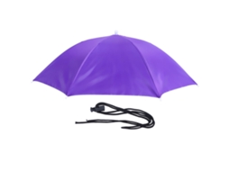 Boné Guarda chuva Adulto Impermeável Plegável para Pesca Hiking Outdoor Roxo | S/MARCA