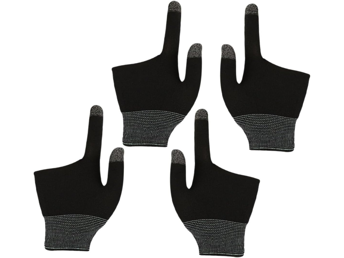 Artibetter 2 Pares De Dedeiras Para Jogos Com Tela Sensível Ao Toque, Ideais Para Dispositivos Móveis E Bilhar, Com