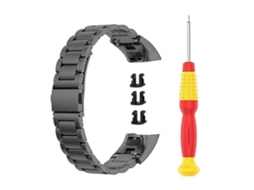Pulseira De Substituição Ajustável Em Aço Inoxidável Para Smartwatch, Compatível Com Dispositivos Honor.