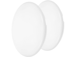 Conjunto de 2 Luminárias de Teto em Pvc com Design Elegante. SFUSHOS