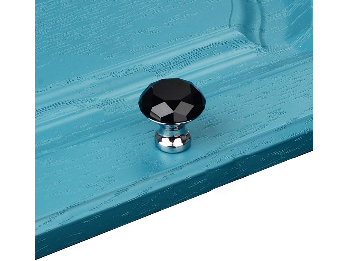 Puxador De Gaveta Armário Com Detalhes Em Cristal, Puxador Para Porta De Armário, Cômoda, Móveis, Guarda Roupa Furo