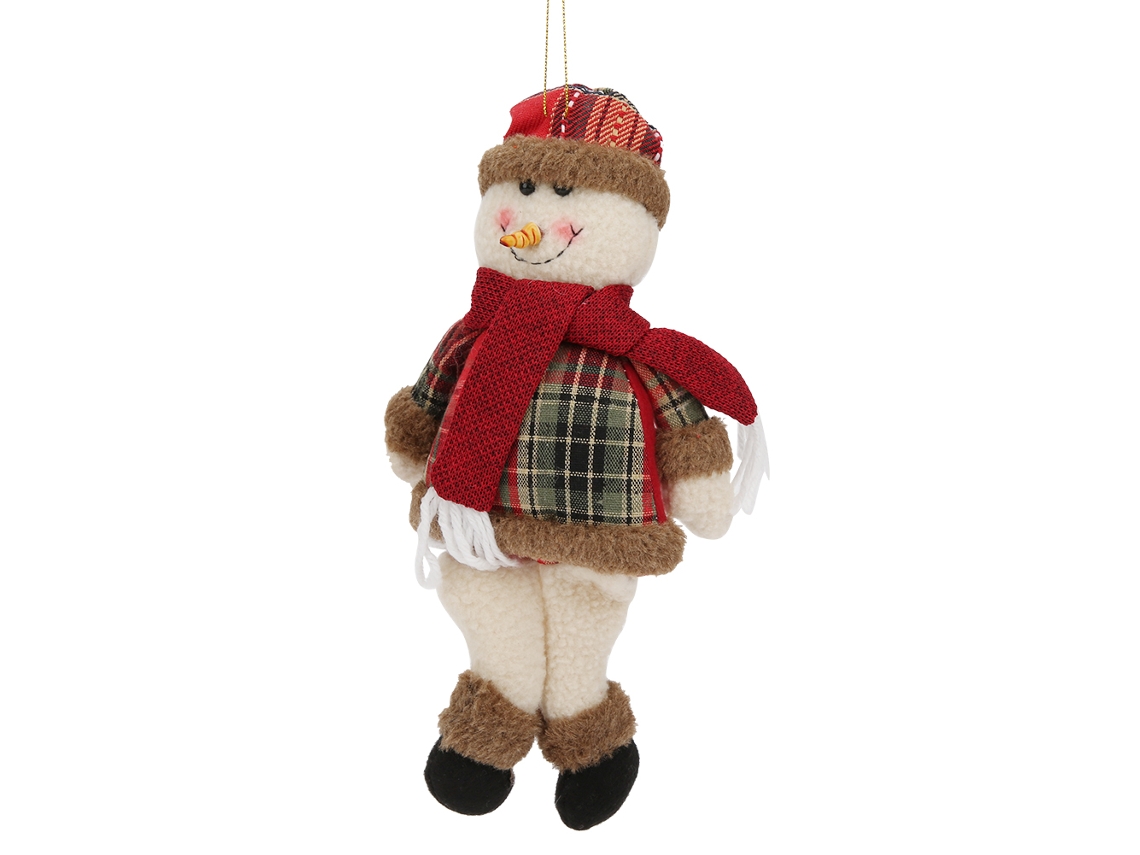 Laxiscreed Enfeites De Natal Boneco De Neve E Pai Natal Para Árvore De Natal