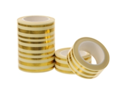 Fita de Vedação Autoadesiva em Pvc Flexível, 5 Rolos para Pisos Cerâmicos com Verso Adesivo, Fita CHABERLU