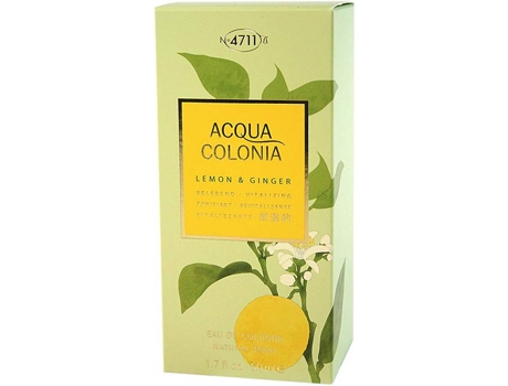 Perfume 4711 Acqua Colonia Lemon Ginger Eau de Cologne (50 ml)