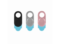3pcs Capa De Lente De Metal Para Câmera Protetor De Privacidade Adesivo Para Smartphones Tablets (misturado)