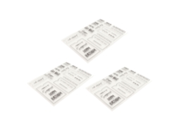 Peças De Selos Transparentes Tpr Para Scrapbooking E Manuais Duráveis Reutilizáveis