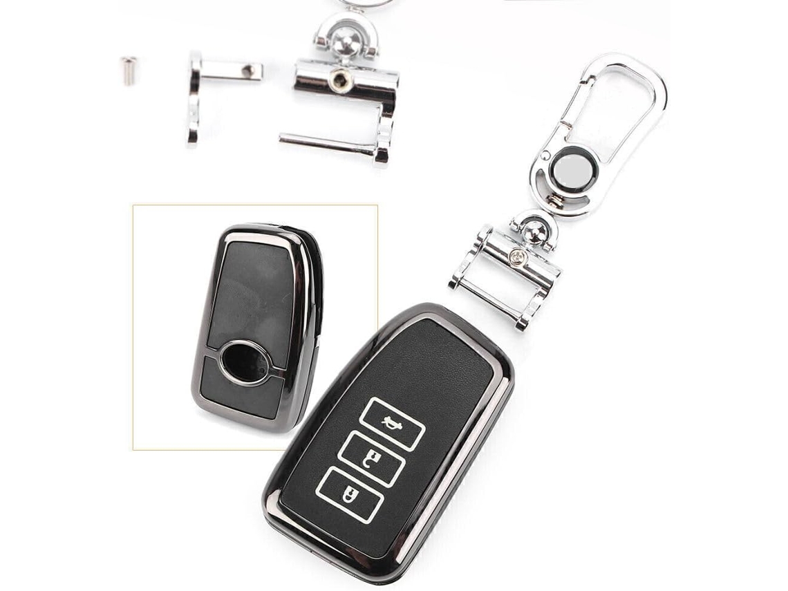 Carcaça Metálica Para Chave Inteligente De 3 Botões Ex Rx Nx Es Nx300 Gs Ls250