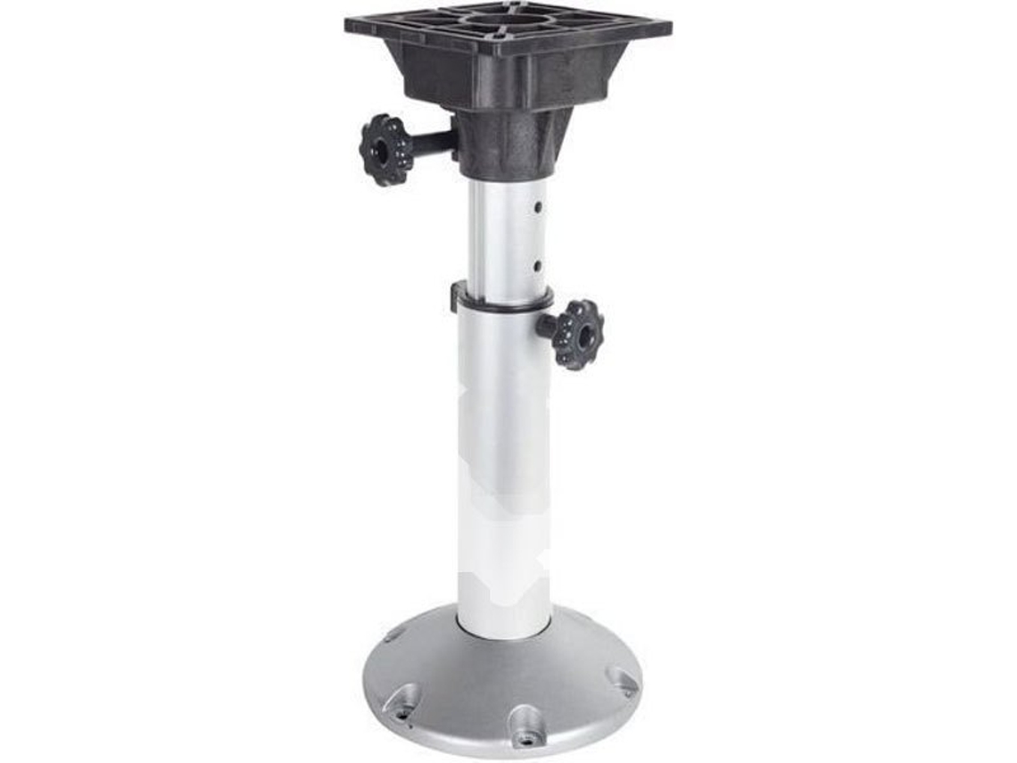 Pedestal de Assento Ajustável Prateado 450-635 Moceansouth