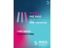 Cartão MEO M Móvel (5 GB + 1000 MIN./SMS)