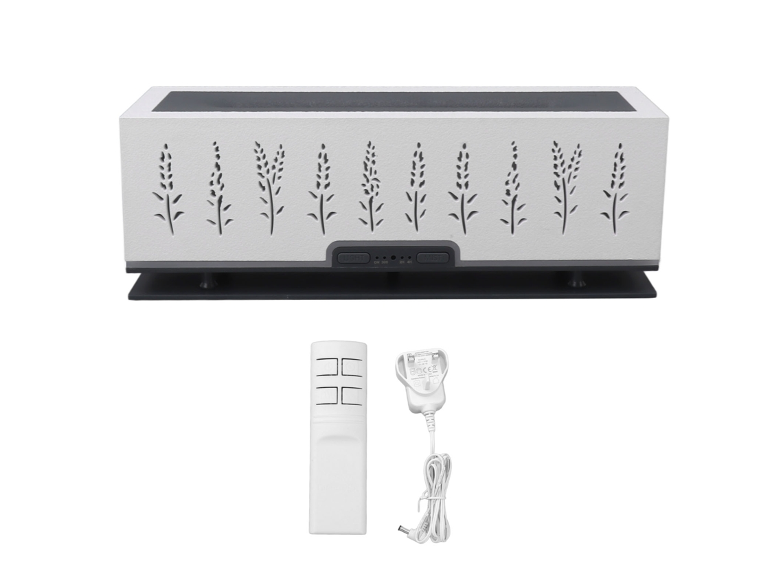 Umidificador Laxiscreed Com Efeito Chama 3d, Ideal Para Dormitório E Sala, Silencioso E Eficaz