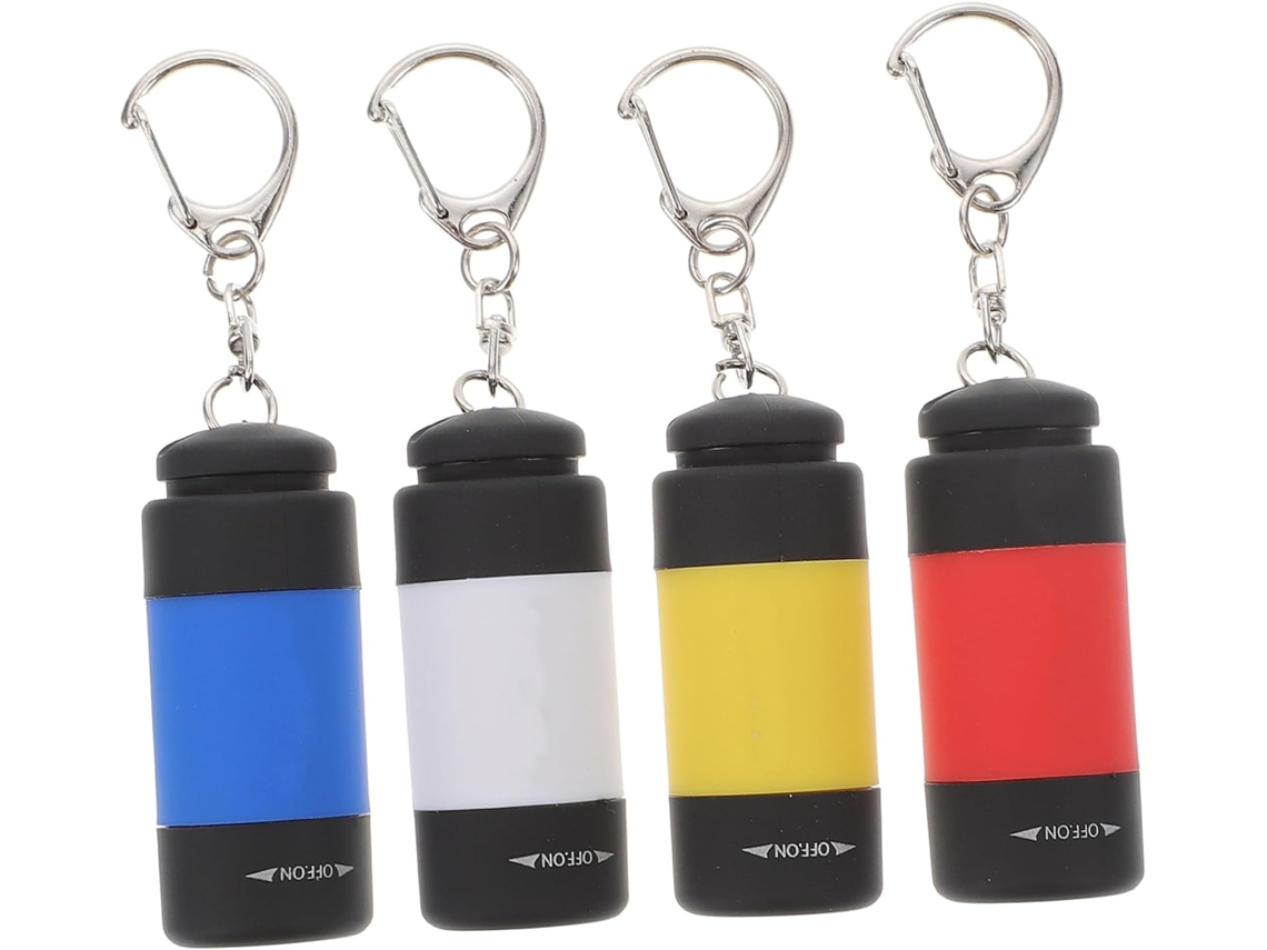 Mini Lanterna Recarregável Via Usb, Chaveiro, Design Pequeno E
