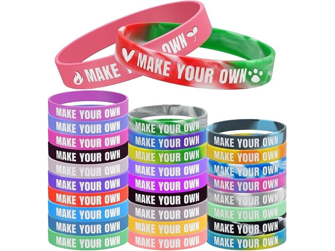 Pulseiras de silicone personalizadas Solarix, pulseiras gravadas com texto e logotipo, pulseiras de identificação.