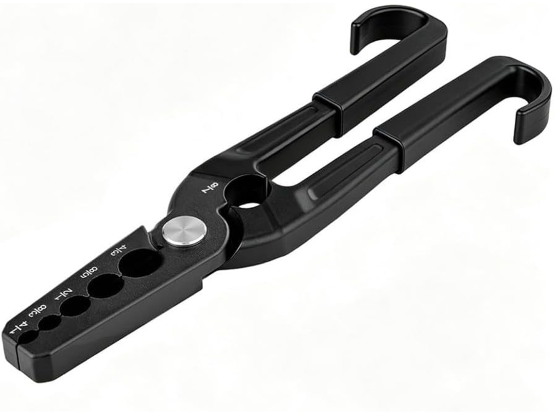 Alicate De Reparo De Tubo Plano Com Inserto Prático De 1/4 A 7/8 Polegadas