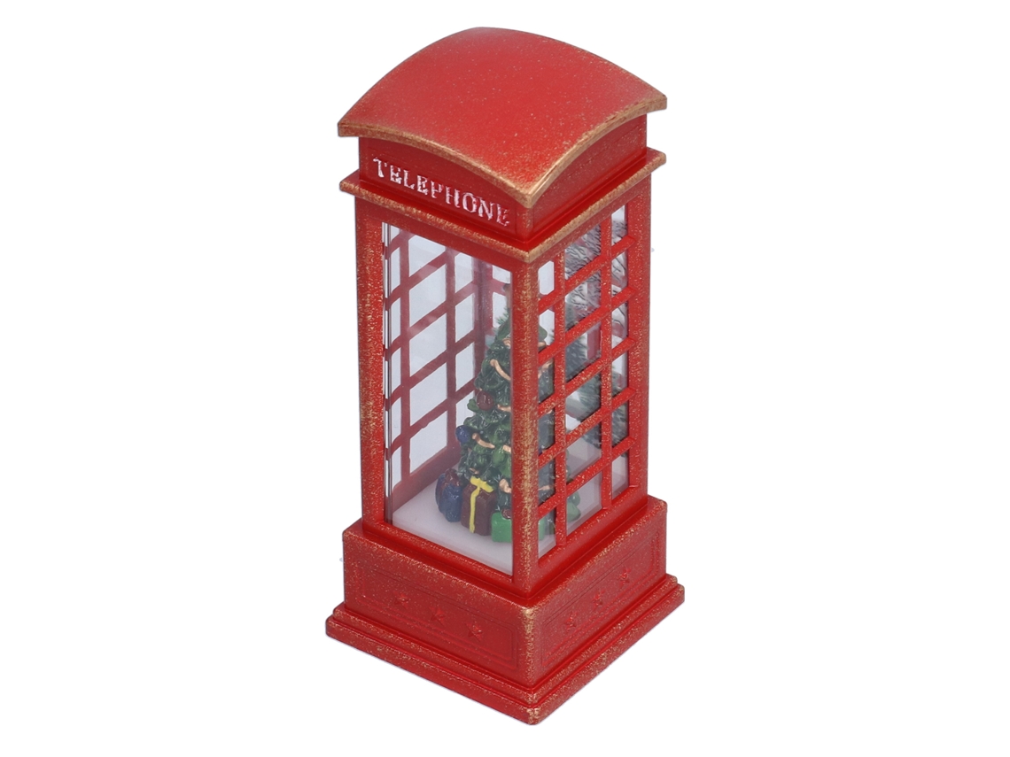 Lanterna De Globo De Neve Iluminada Natal Decorativa Casa Velho Boneco Neve Árvore Pvc