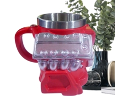 Caneca Com Estampa De Motor V8, Design Artístico, Ideal Para Café Com Leite.