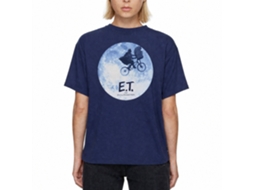 E.t. Moon Silhoutte T-shirt Unisex Adults Size:m
