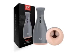 Masturbador – Masturbador Automático Para Homens Com 7 Modos De Vibração – Brinquedos Adultos De Silicone Para Homens – Cinza Yunzii