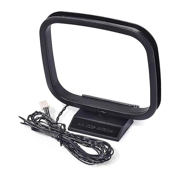 Antena De Quadro Am/fm Com Conector De 3 Pinos Para Receptores Hi Fi E Sistemas De Som. Aquaforge
