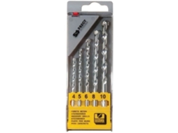 Caixa 5 Brocas Para Concreto Tivoly