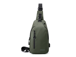 Nova Bolsa Masculina Grande, para Usar no Ombro Ou Transversal, À Prova D'água. verde Militar YUNZII