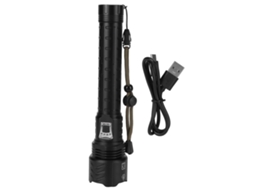 Rebe-lanterna Telescópica Xhp90 3000lm Recarregável Usb Impermeável Para Aventuras Ao Ar Livre