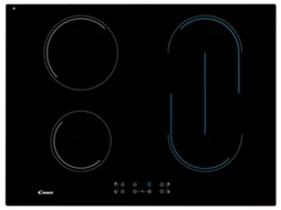 Placa de Vitrocerâmica CANDY CH 74 BVT 70CM (Elétrica - 70 cm - Preto)