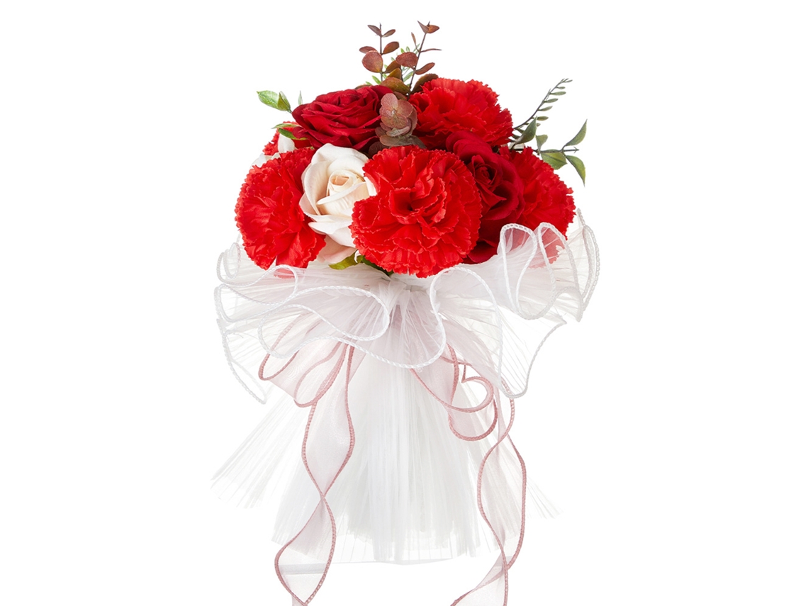 Laxiscreed Buquê De Flores Artificiais Para Casamento E Noiva De Alta Qualidade