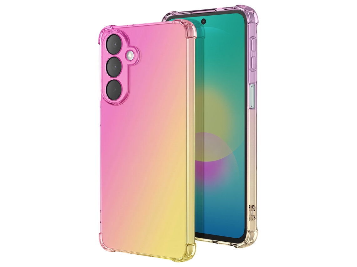 Capa Para Galaxy A27 Com Cantos Reforçados E Efeito Degradê Translúcido