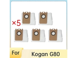 5 Dust Bags para Kogan G80 OEM