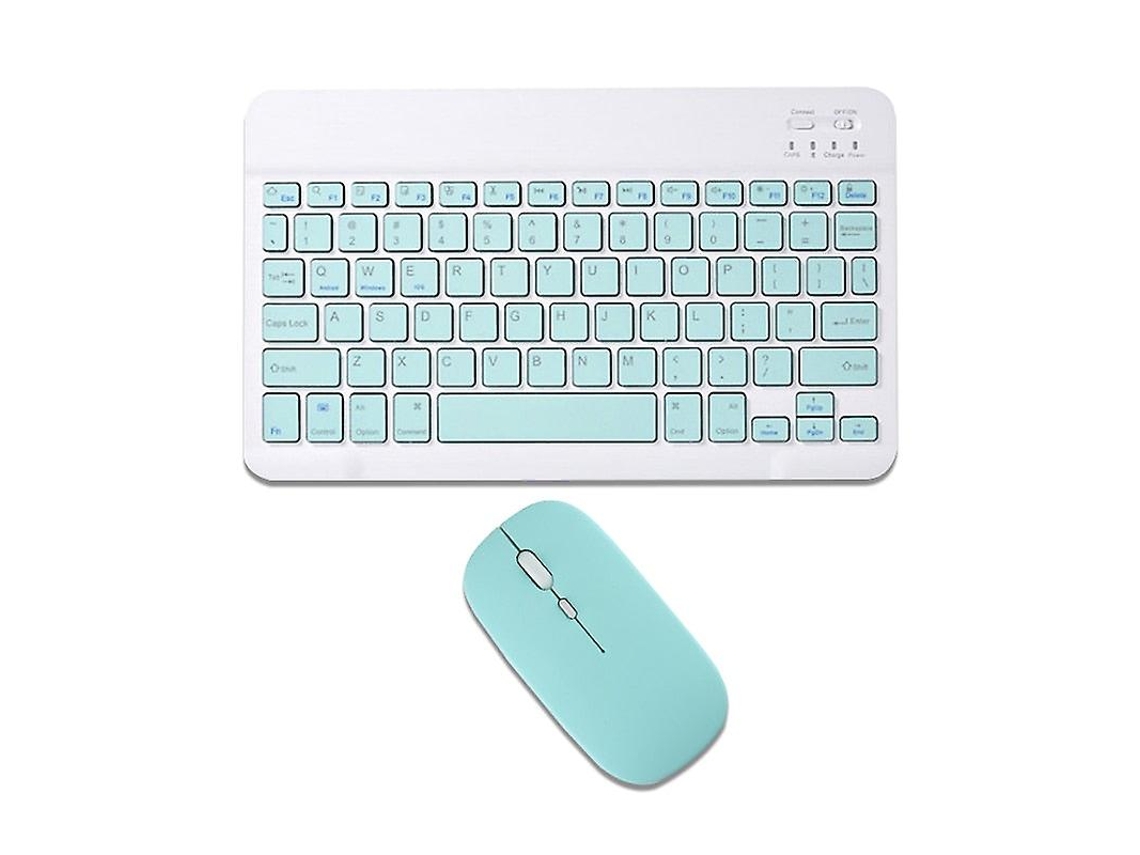 Combinação De Teclado E Mouse Para Ipad, Teclado Sem Fio Bluetooth Everley891