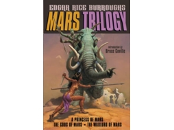 Livro Mars Trilogy de Edgar Rice Burroughs (Inglês)