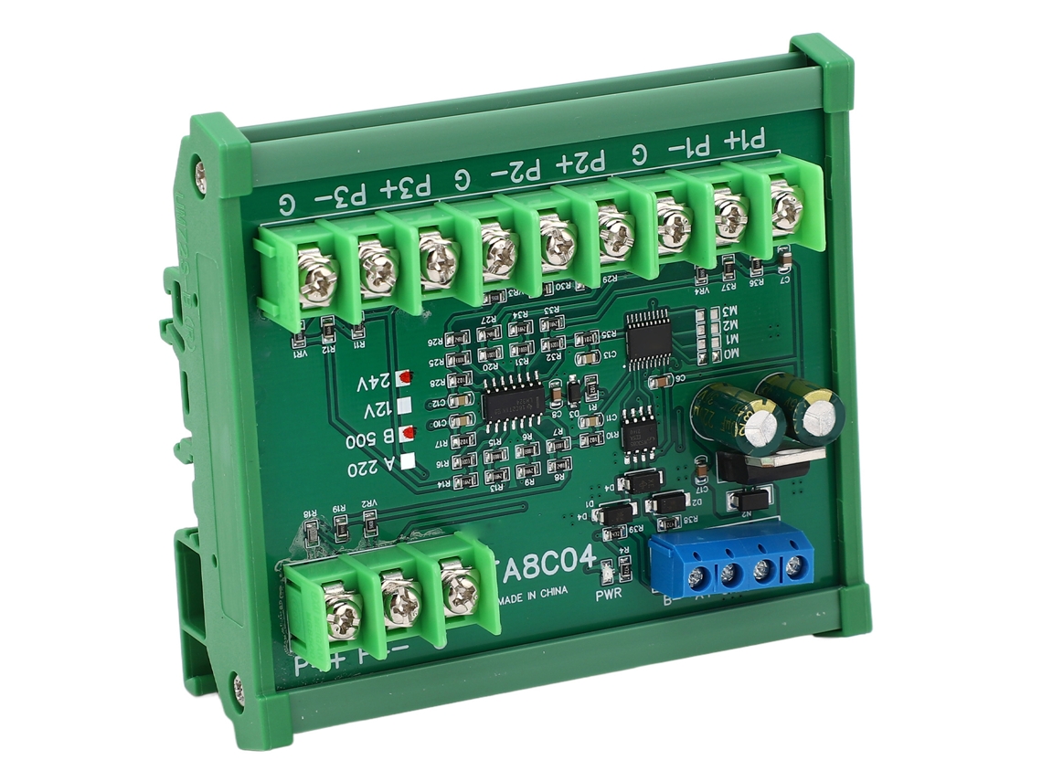 Módulo Sensor Temperatura Pt100 Rtd Rs485 Rail