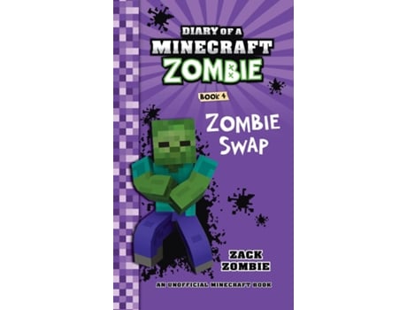 Livro Diary of a Minecraft Zombie Book 4 Zombie Swap de Zack Zombie (Inglês)
