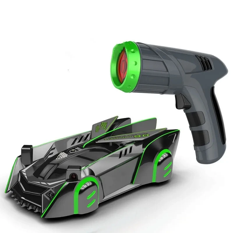 (preto) Carro De Escalada Elétrico Com Controle Remoto, Sensor Infravermelho Sem Fio E Rastreamento.