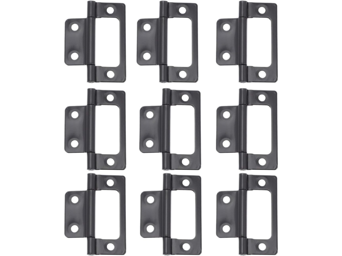 Dobradiças Giratórias Ocultas Para Portas, Conjunto De 12 Peças, Para Decoração De Móveis E Armários