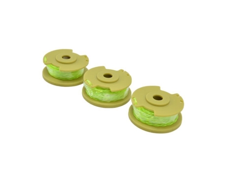 Carretel de aparador GOTOTOP 3 peças de carretel de linha de aparador de substituição para peças de aparador Ryobi 0,08 pol. 18V 24V 40V GOTOTOP