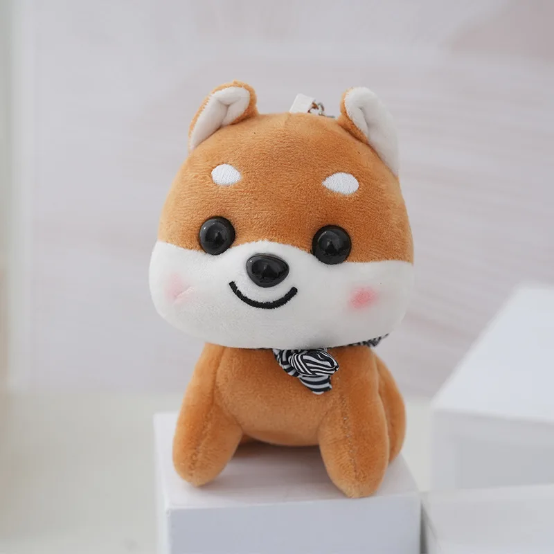 Chaveiro de Pelúcia Shiba Inu de Desenho Animado Kawaii Enfeite Decorativo Shiba Inu MDUG (estilo 4)
