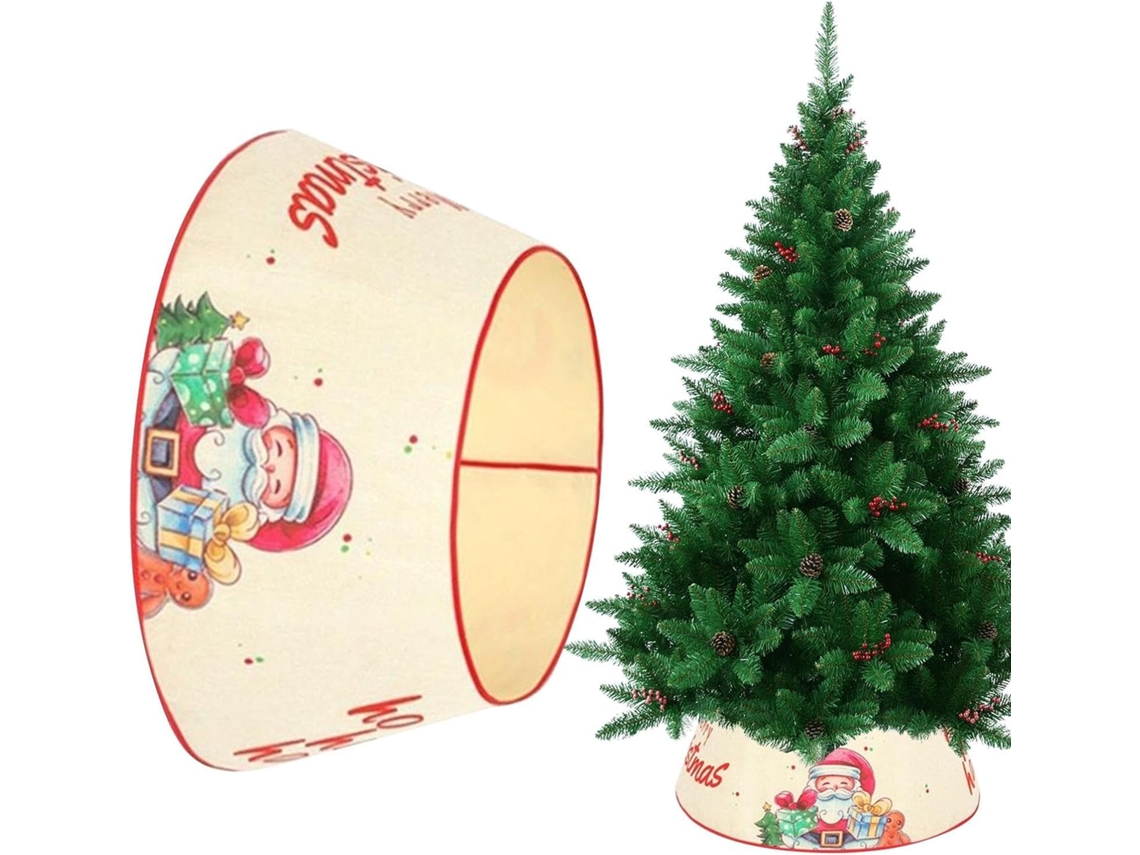 Suporte para Árvore de Natal Decoração Natalina Rústica Estilo Fazenda Decoração para Árvore de Natal para Casa, Sala CHABERLU