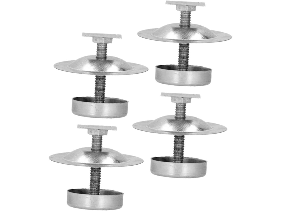 Inoomp Kit de 4 Pés de Aço Inoxidável para Colmeia, Suporte Estável para Apicultores, Aumenta a Altura da Colmeia, CHABERLU