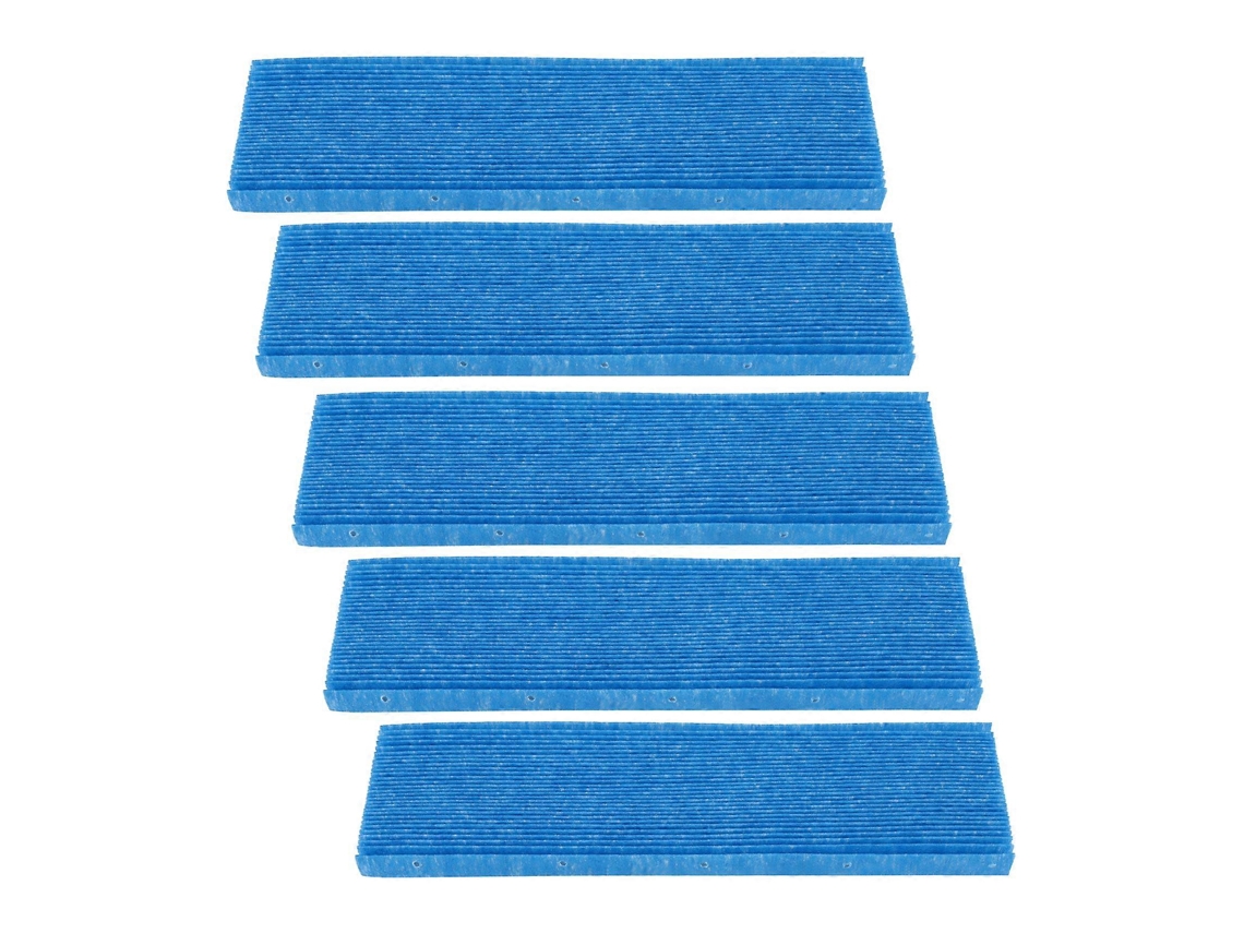Conjunto de 5 Filtros de Limpeza para Purificador de Ar Daikin Série Mc70kmv2, Mc70kmv2n, Mc70kmv2r, Mc70kmv2a, Mc70kmv2k e Mc709mv2. AQUAFORGE